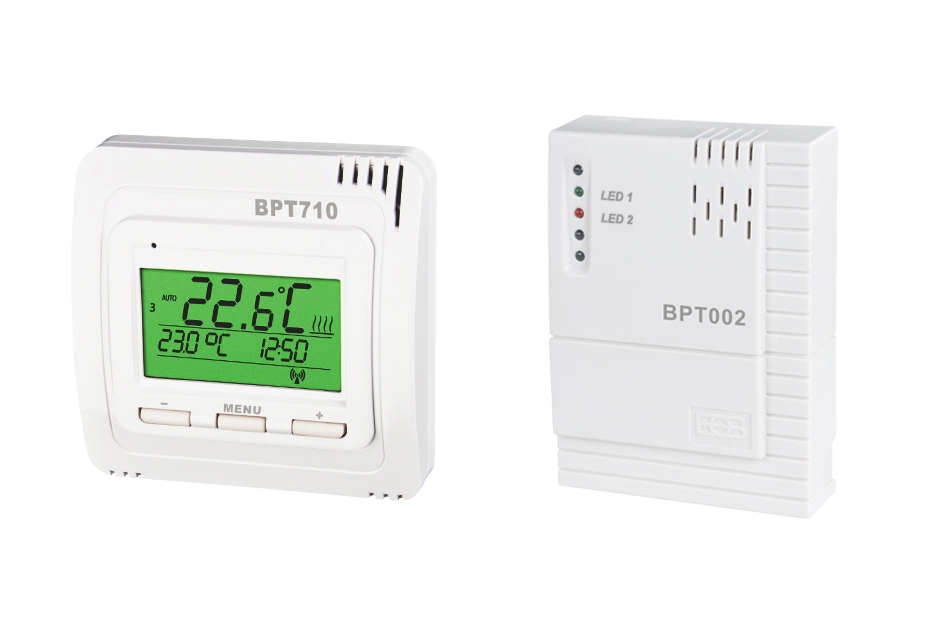 BPT710 mit BPT002 Elektrobock Funkthermostat SET