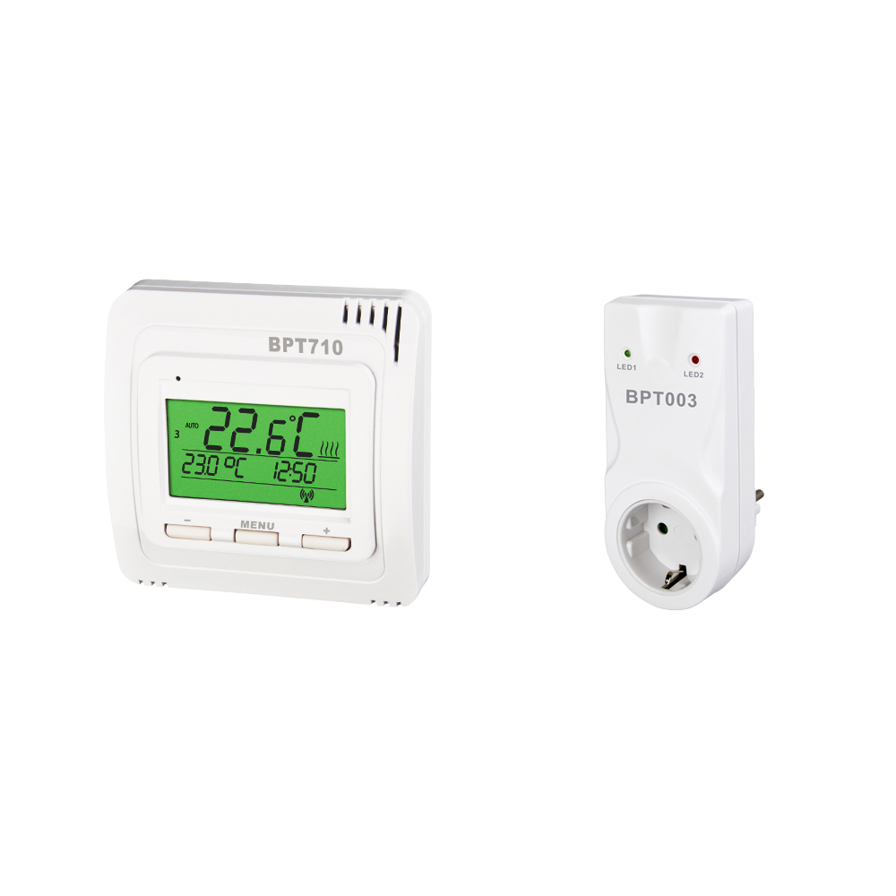 Funkthermostat SET BPT710 mit BPT003 Funkthermostat SET Elektrobock für Infrarotheizung