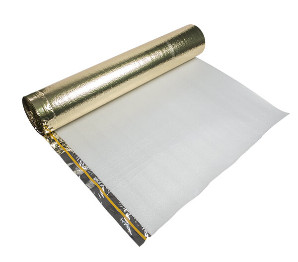 ETHERMA Trittschalldämmung für Laminat 10 m²/Rolle 100 x 1000 x 0,3 cm (B x  L x D)