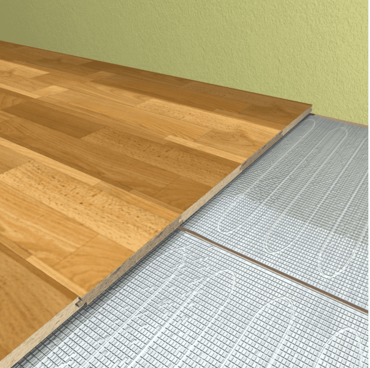 Alu-Matten - Die Fußbodenheizung für Laminat & Parkett Alu-Matten - Die Fußbodenheizung für Laminat & Parkett