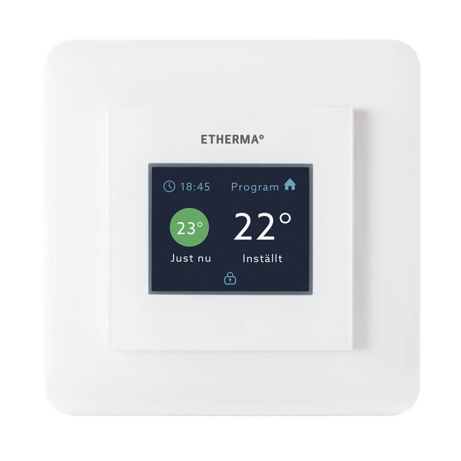 Thermostat mit Touchpad von Etherma