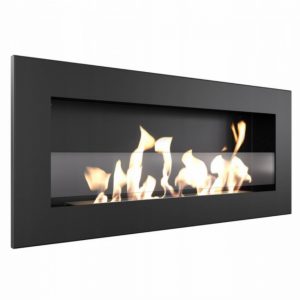 Ethanol Einbaukamin mit Glasscheibe