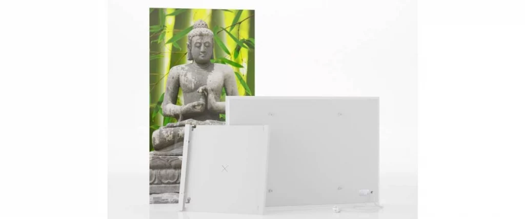 Bildheizung mit Buddha