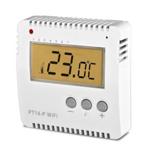 Wifi Raumthermostat zur Steuerung einer IR Heizung